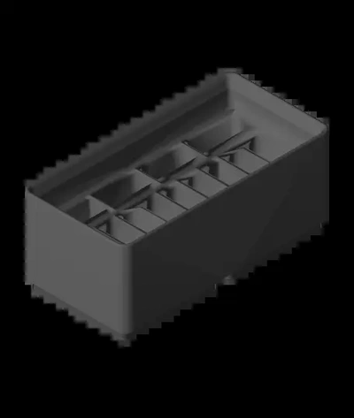gridfinity - geprc 1c battery box3mf 3d by rucdoc on thangs 3d print model - Mito3D