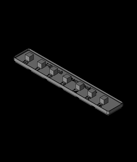 Gridfinity metrisch 1 2 Einschlag Steckdose 3d print model - Mito3D