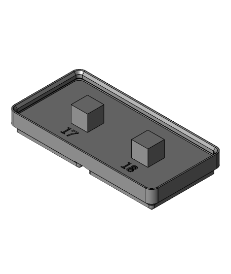 gridfinity - metric socket holders Gridfinity 3D print model - Mito3D