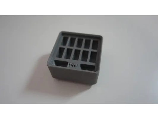 gridfinity 12x lr44 battery holder - 3d by sjdawson on thangs 3d print model - Mito3D