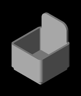 grillefinity 1x1 languette passe temps Jeux 3d print model - Mito3D
