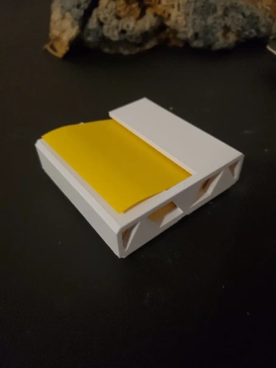 gridfinity 2x2 pop-up post-it holder - 3d by maralynn4242 on thangs 3d print model - Mito3D