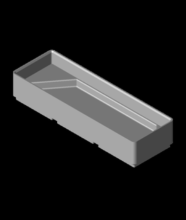 gridfinity 3x1x3 creatore coltello scatola 3d print model - Mito3D