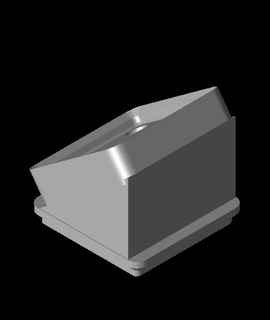 grillefinity 45 degré angle adaptateur passe temps Jeux 3d print model - Mito3D
