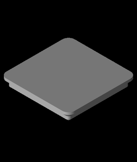 gridfinity adattatore 1x1stl 3d print model - Mito3D