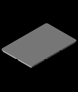 gridfinity adaptador 2x3stl 3d print model - Mito3D