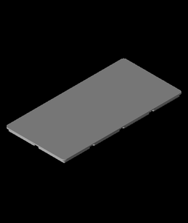 Gridfinity Adapter 2x4stl 3d print model - Mito3D