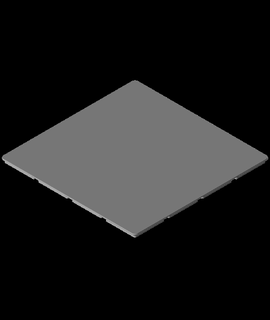gridfinity adattatore 4x4stl 3d print model - Mito3D
