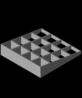 gridfinity angular bin machenna56k 3d print model - Mito3D