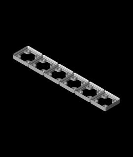 gridfinity baseplate cheaper screw 3d print model - Mito3D
