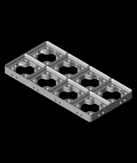 gridfinity placas base optimizado tejer aficiones juegos 3d print model - Mito3D