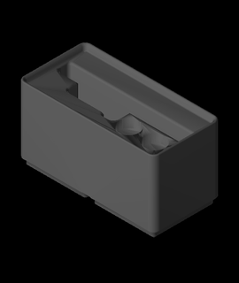 gridfinity bigger caliper holder azega 3d print model - Mito3D