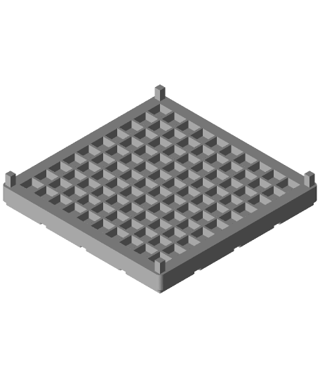 gridfinity brush rack   toysoldierveevee  3D print model - Mito3D