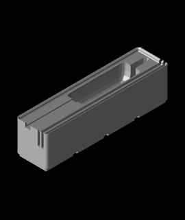 grillefinity étrier titulaire soutien horizontal dispositifs 3d print model - Mito3D