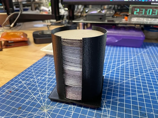gridfinity circular sanding disk holder - 3d by nishihara on thangs 3d print model - Mito3D