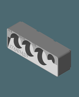 gridfinity dewalt socket set - narsterstar 3d print model - Mito3D