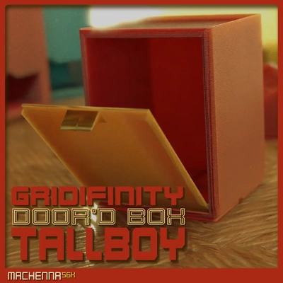 gridfinity door'd box tallboy - 3d by machenna56k on thangs 3d print model - Mito3D