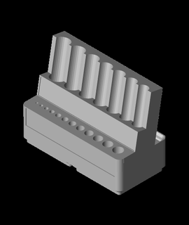 gridfinity trapano titolari parametrico 3d print model - Mito3D