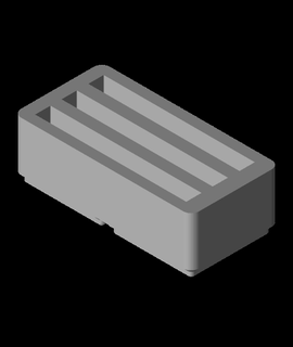 gridfinity asciutto banchine Conservazione unità 3d print model - Mito3D