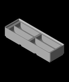 grillefinity dymo lettre ruban titulaire soutien 3d print model - Mito3D