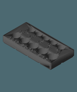 gridfinity harbor freight colored socket set holder metric - billings98 3d print model - Mito3D