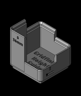 gridfinity altezza attrezzo myway2build 3d print model - Mito3D