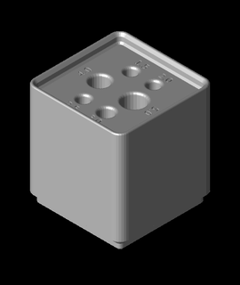 gridfinity titolare supporto esadecimale chiavi wera hobby Giochi 3d print model - Mito3D