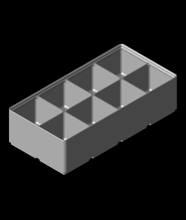 gridfinity holder molex micro fit 3 Hobbies & Games 3d print model - Mito3D