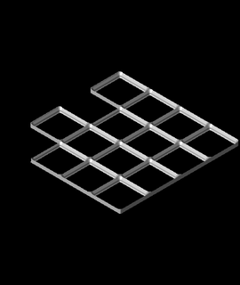 Gridfinity Ikea Alex Schublade split 7x12 fr Zuhause Haus Garten 3d print model - Mito3D