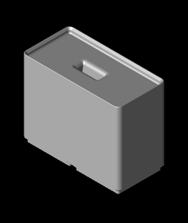 ızgara sonluluğu Ikea makas Kulp destek 3d print model - Mito3D