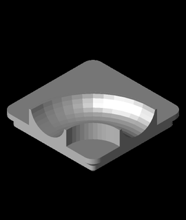 grillefinity marbre Piste 3d print model - Mito3D