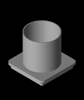grillefinity micro ensemble titulaire soutien 32mm 1x1 passe temps Jeux 3d print model - Mito3D
