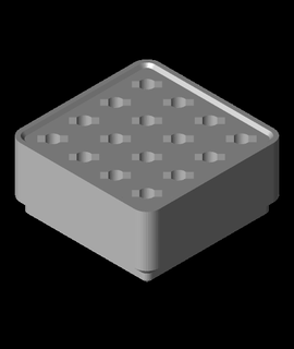 gridfinity microlux cincel lijadora 3d print model - Mito3D