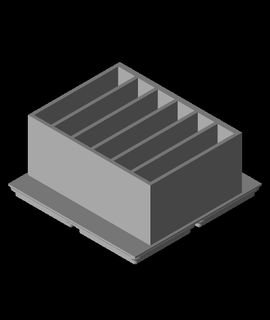 gridfinity mini broca conjunto suporte hobbies jogos 3d print model - Mito3D