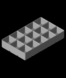 gridfinity modificado 3x5x35 3d print model - Mito3D