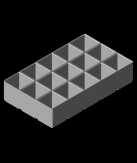 gridfinity modificado 3x5x45 3d print model - Mito3D