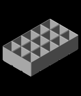 gridfinity modificado 3x5x55 3d print model - Mito3D