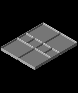 gridfinity modificado 4x5x15 17 3d print model - Mito3D
