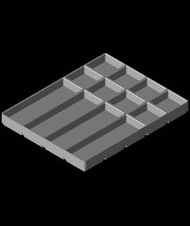 gridfinity modificato 4x5x20 03 3d print model - Mito3D