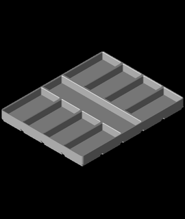 gridfinity modificado 4x5x20 13 3d print model - Mito3D