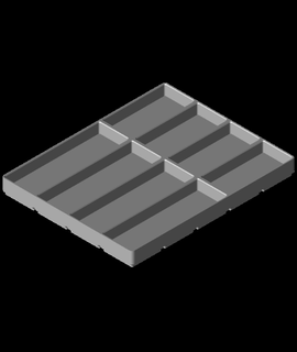 gridfinity modificado 4x5x20 14 3d print model - Mito3D