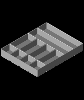 grillefinity modifié 4x5x30 11 3d print model - Mito3D