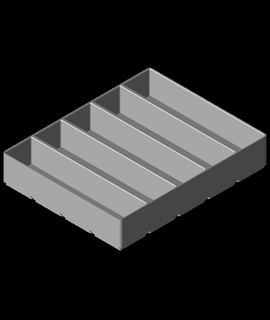 ızgara sonluluğu değiştirilmiş 4x5x40 09 3d print model - Mito3D