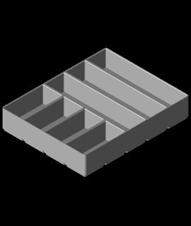 ızgara sonluluğu değiştirilmiş 4x5x40 10 3d print model - Mito3D