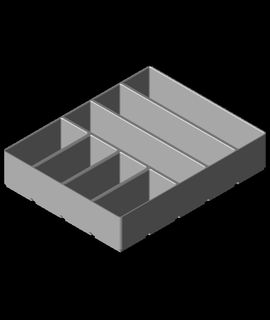 gridfinity modified 4x5x45-10 Gridfinity 3d print model - Mito3D