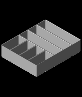 ızgara sonluluğu değiştirilmiş 4x5x50 10 3d print model - Mito3D