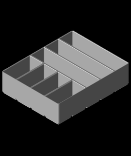 ızgara sonluluğu değiştirilmiş 4x5x55 10 3d print model - Mito3D