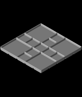 gridfinity modificado 5x5x15 17 3d print model - Mito3D