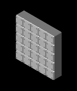 gridfinity modificado 5x5x45 09 3d print model - Mito3D