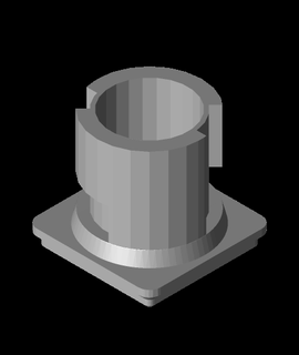 gridfinity n-strike barrel lug Devices 3d print model - Mito3D